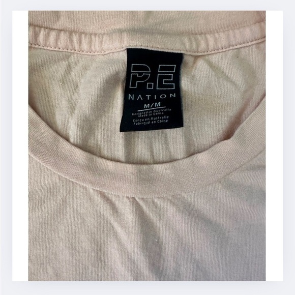 P.E. Nation Sleeveless Pink Active Top - Picture 5 of 7